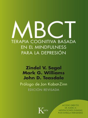 cover image of MBCT Terapia cognitiva basada en el mindfulness para la depresión